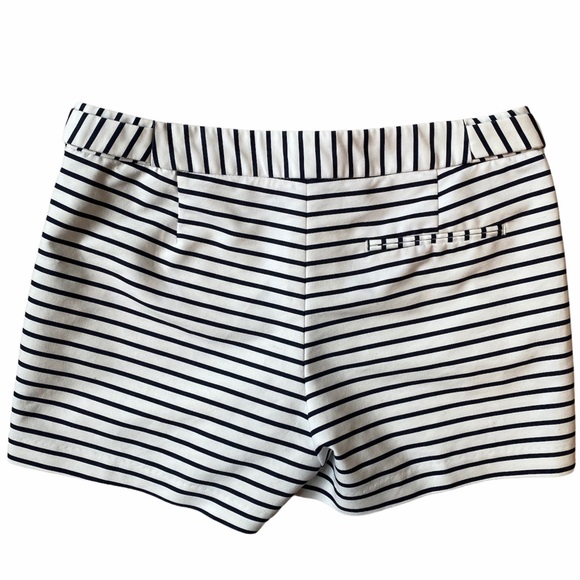 Zara Basic Navy & White Striped Sailor Shorts M - Picture 9 of 9